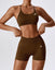 Essentials Seamless Short - BROWN