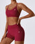 Essentials Seamless Short - CHERRY