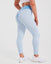 LUNA SCRUNCH BUM LEGGINGS - BLUE