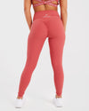 VITAL SCRUNCH BUM LEGGINGS - WINE