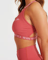 VITAL SPORTS BRA - WINE