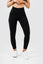 Girl wearing black intrigue scrunch bum leggings front