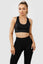 Girl wearing invictus seamless set in black