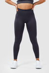 Girl wearing invictus seamless leggings charcoal