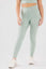 girl wearing legacy scrunch bum leggings in mint