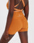 VITAL SCRUNCH BUM SHORTS - CLAY
