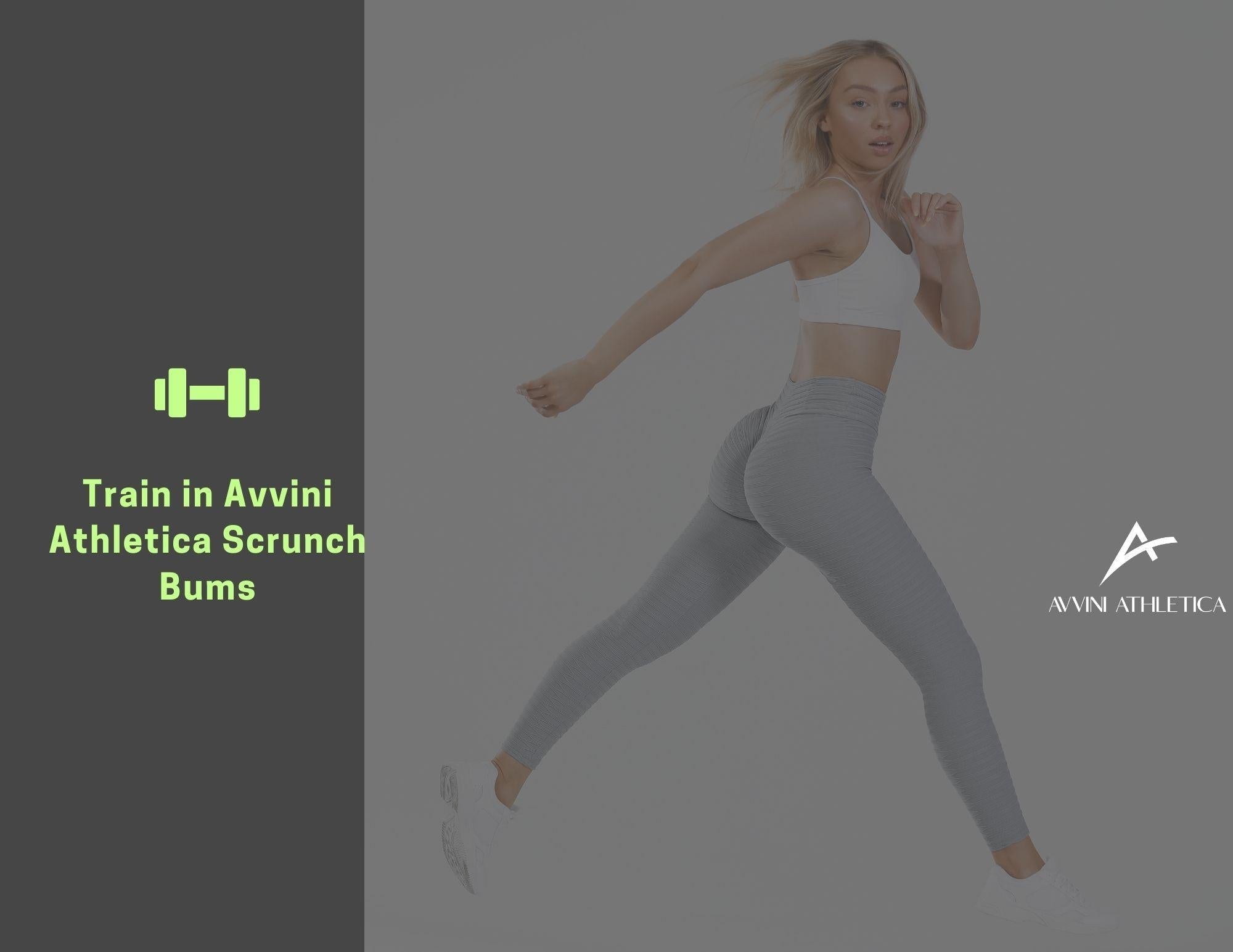 Benefits of training in high waist scrunch bum leggings - Avvini Athletica