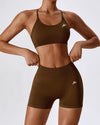 Essentials Seamless Short - BROWN