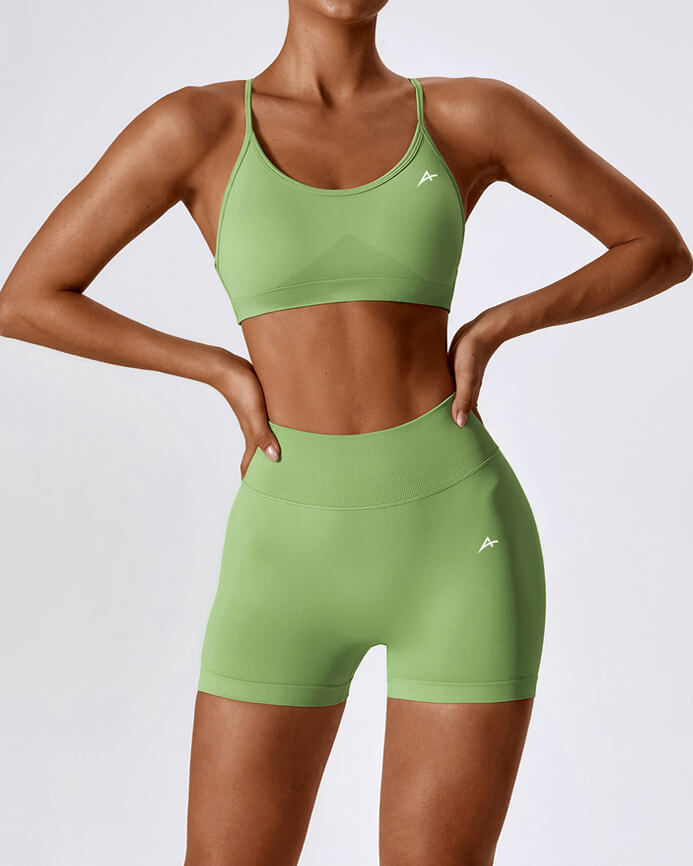 Essentials Seamless Short - Greeen