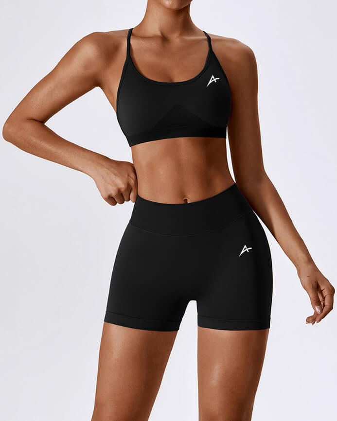 Essentials Seamless Short - Black