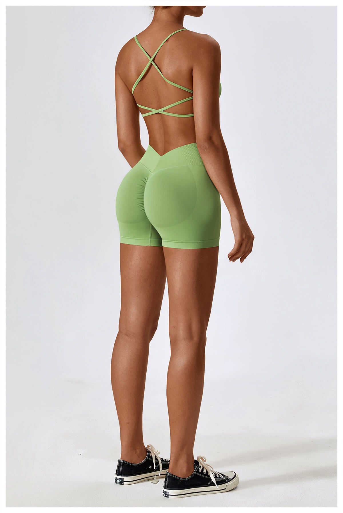 Essentials Seamless Short - Greeen