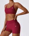 Essentials Seamless Short - CHERRY