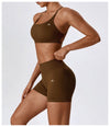 Essentials Seamless Short - BROWN