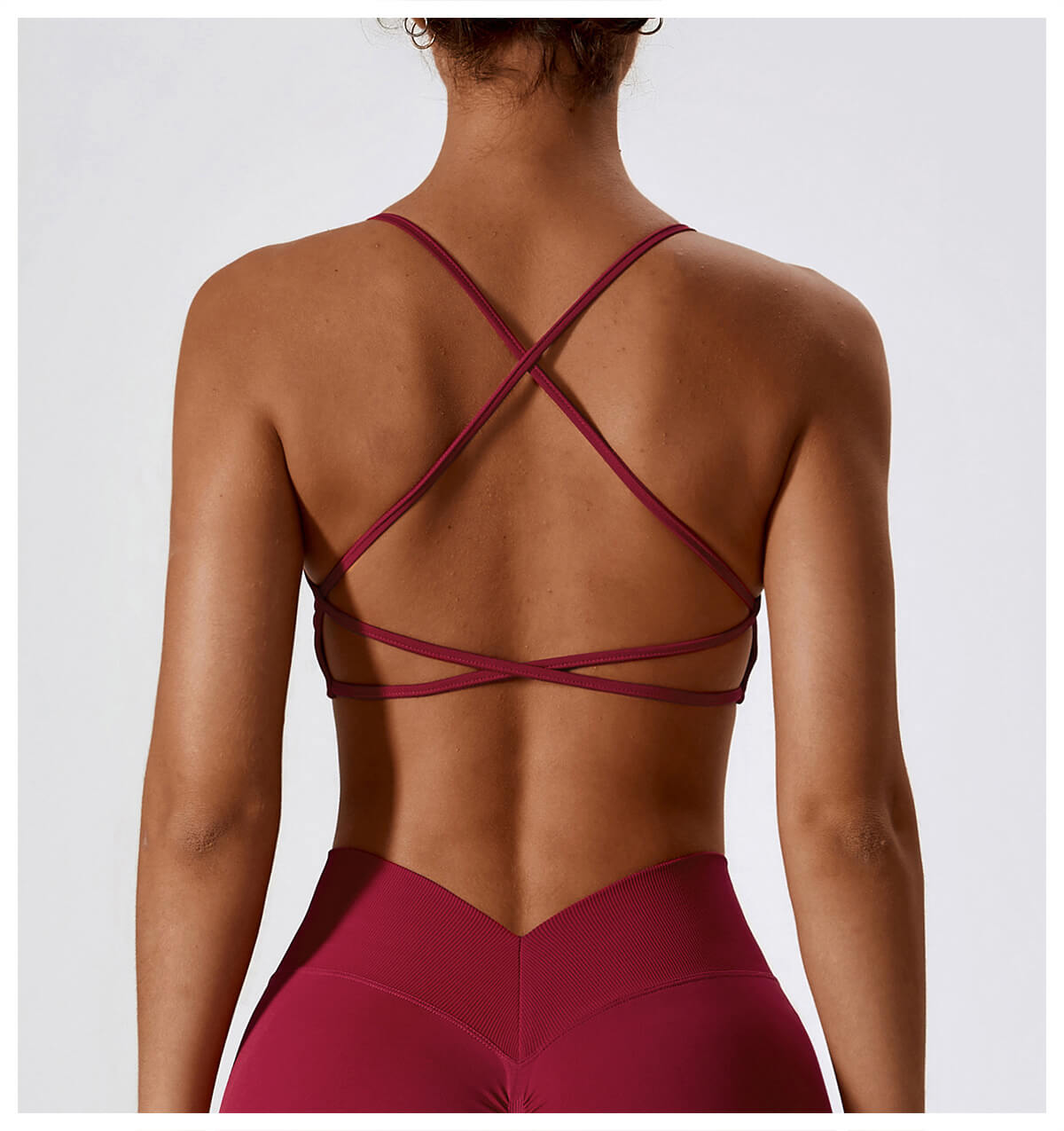 Essentials Seamless Bra - Cherry