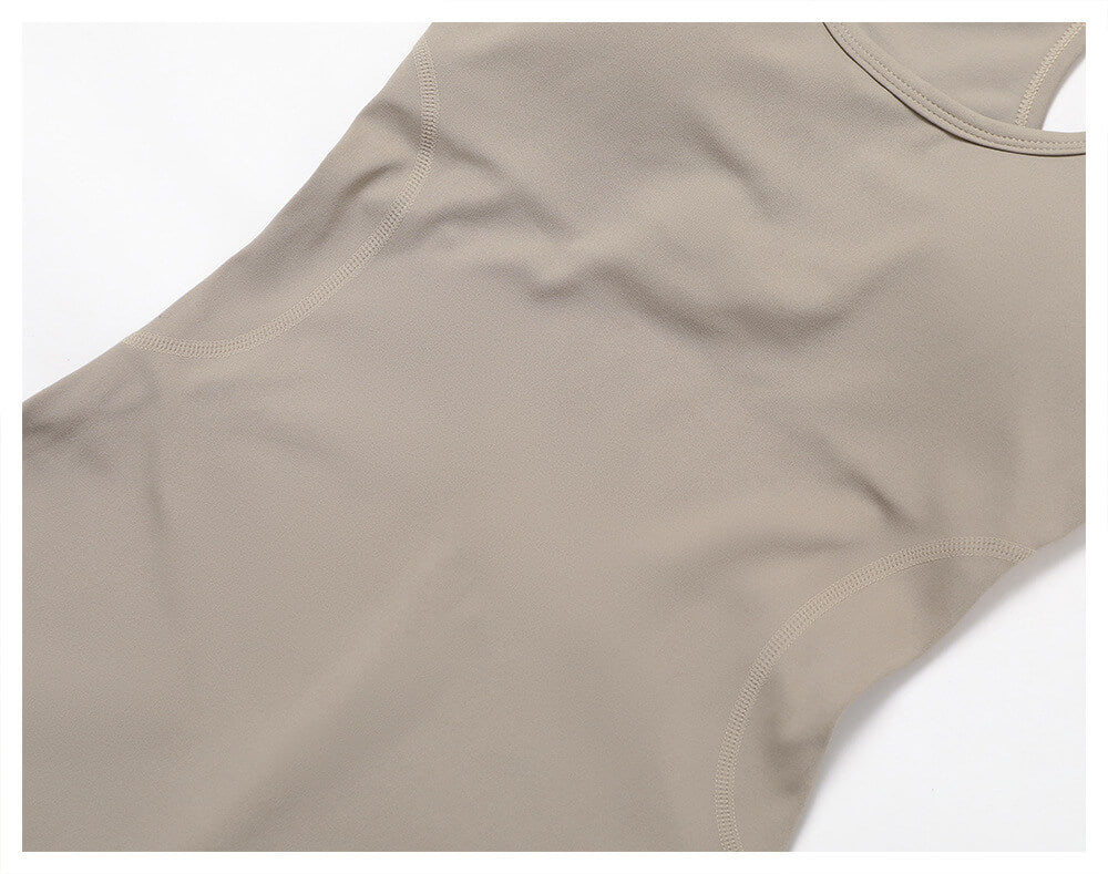 Elevate Lux Jumpsuit Mocha Brown