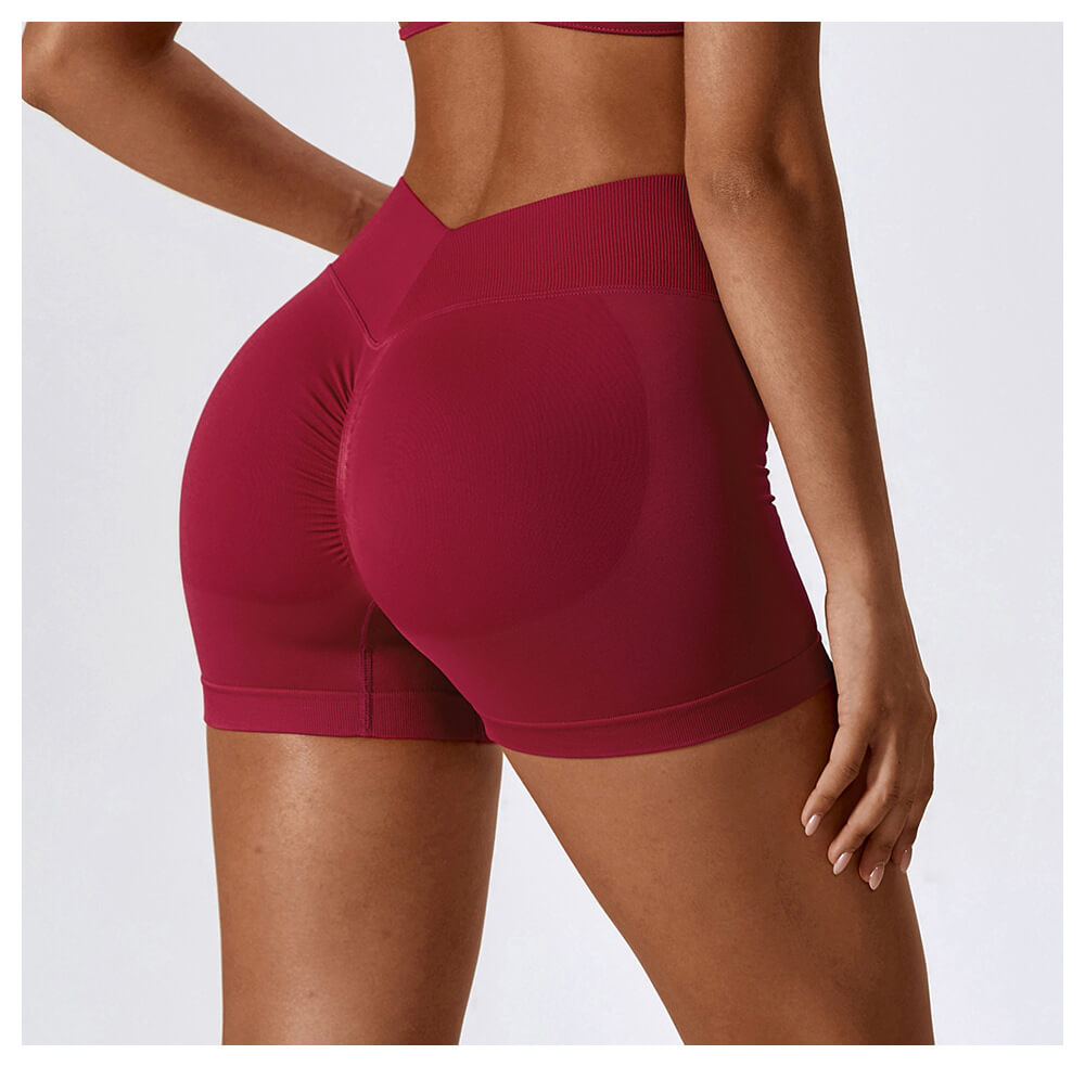 Essentials Seamless Short - Cherry