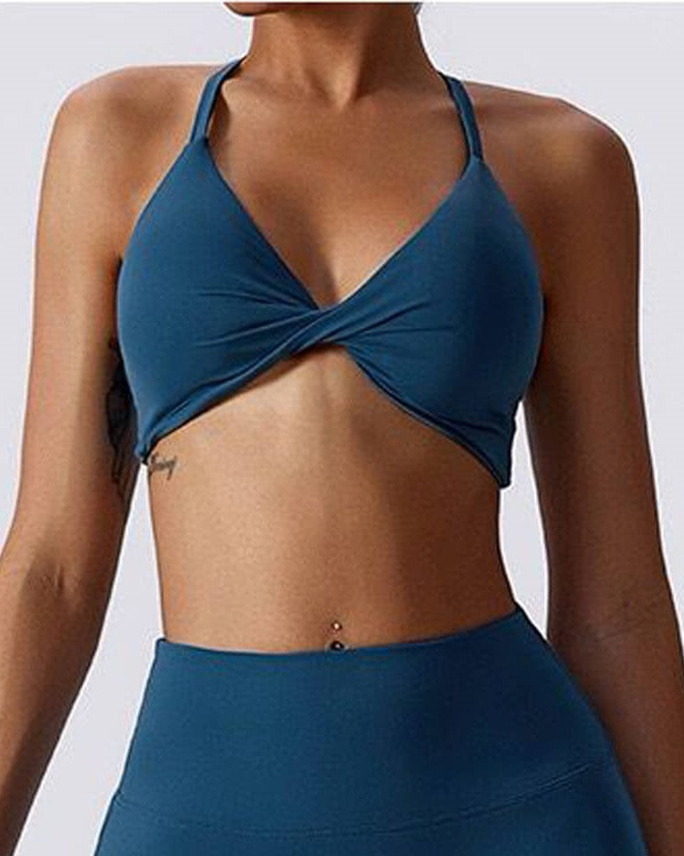 Elevate Bra Teal Blue
