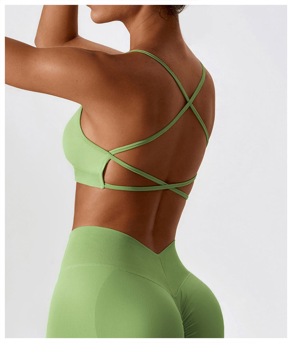 Essentials Seamless Bra - Green