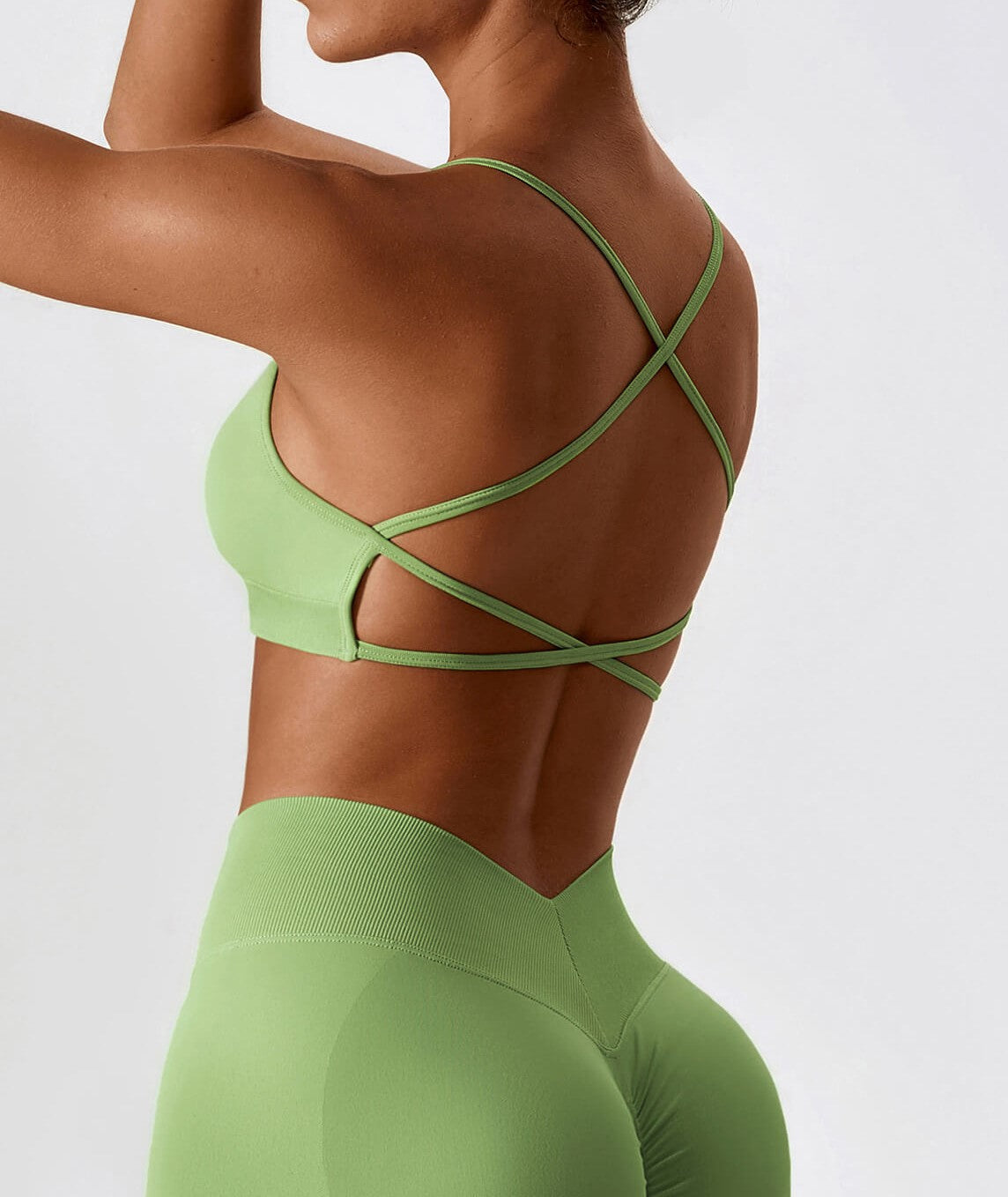 Essentials Seamless Bra - Green