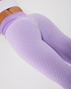 LUNA SCRUNCH BUM LEGGINGS - LILAC