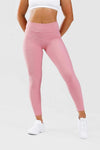 Girl wearing pink adapt scrunch bum leggings