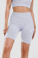 CALYPSO SEAMLESS SHORT - BLUE MARL