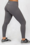 Fuerza High Waist Leggings Grey - Avvini Athletica