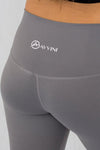 Fuerza High Waist Leggings Grey - Avvini Athletica