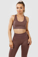 INVICTUS SEAMLESS CROP - MAUVE PURPLE