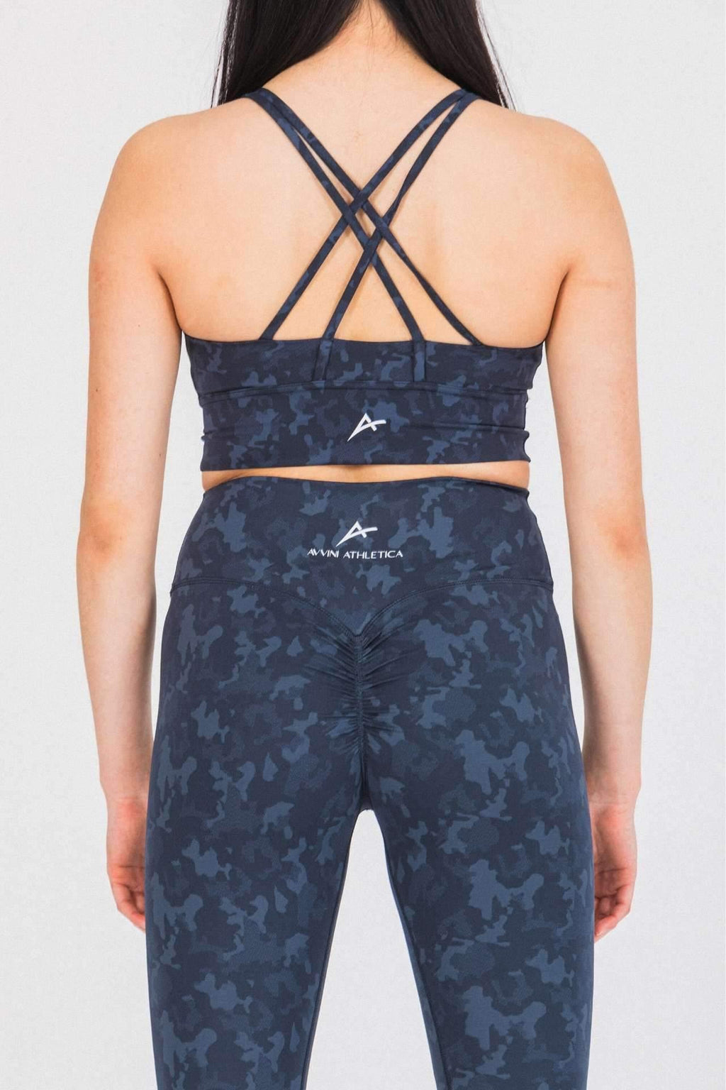 LEGACY SPORTS BRA - CHARCOAL - Avvini Athletica