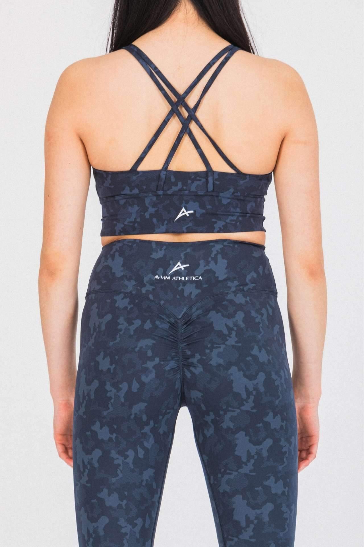 LEGACY SPORTS BRA - CHARCOAL - Avvini Athletica