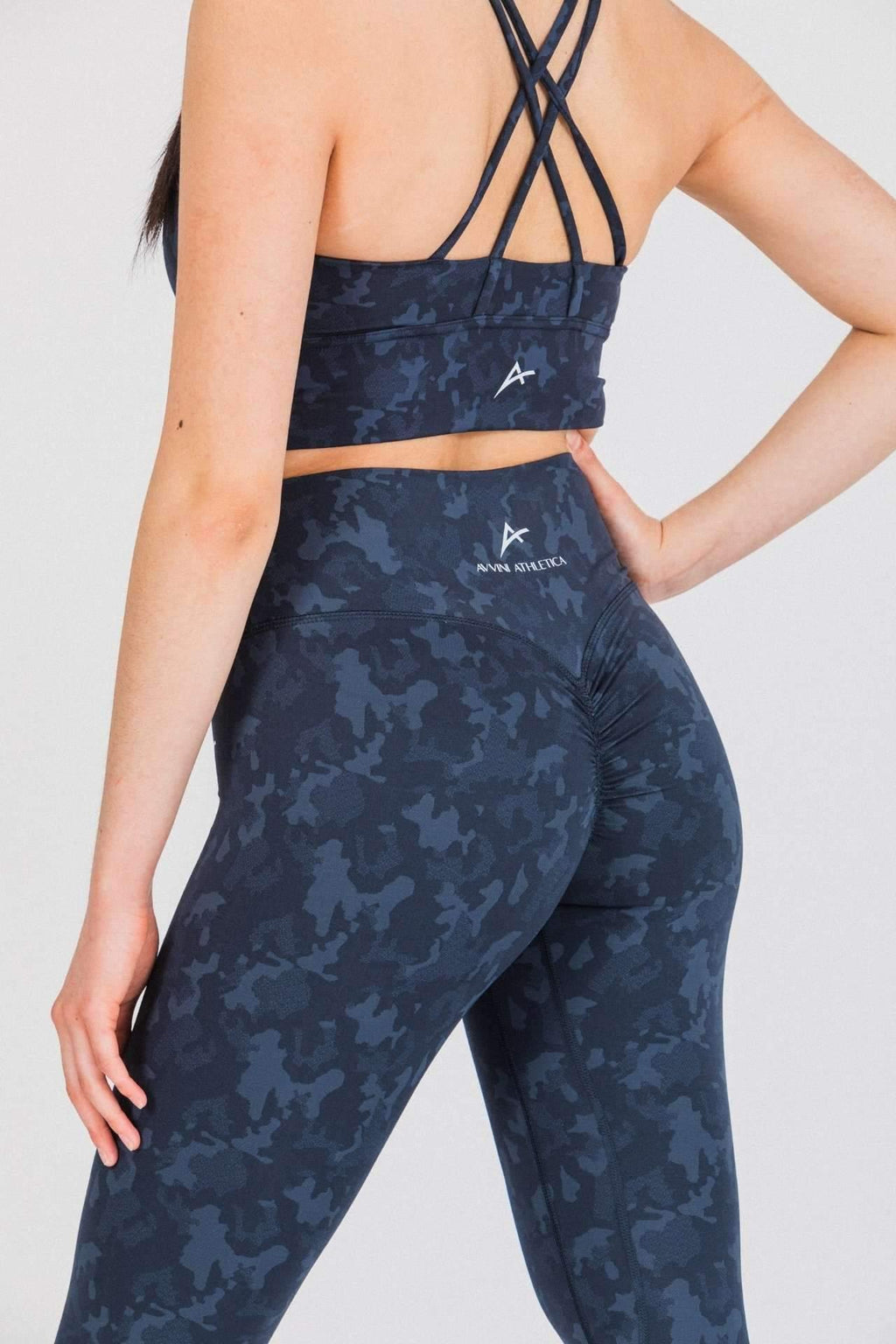 LEGACY SPORTS BRA - CHARCOAL - Avvini Athletica